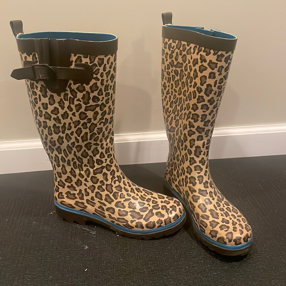 Capelli Cheetah rainboots